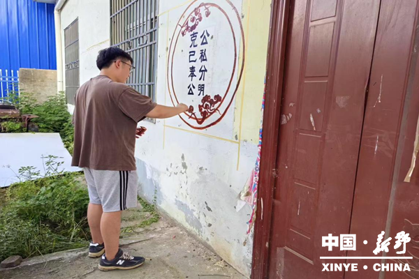 前高庙乡：笔下生花，绘制美丽乡村