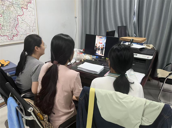 宛城分局组织开展国家安全法线上普法宣传学习活动