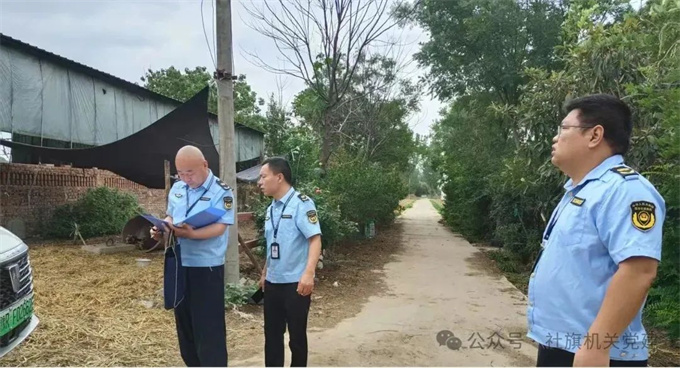 社旗分局党建引领聚合力  生态攻坚显担当