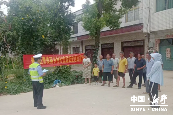 沙堰镇：“美丽乡村行”织密交通安全网 筑牢乡村平安基石