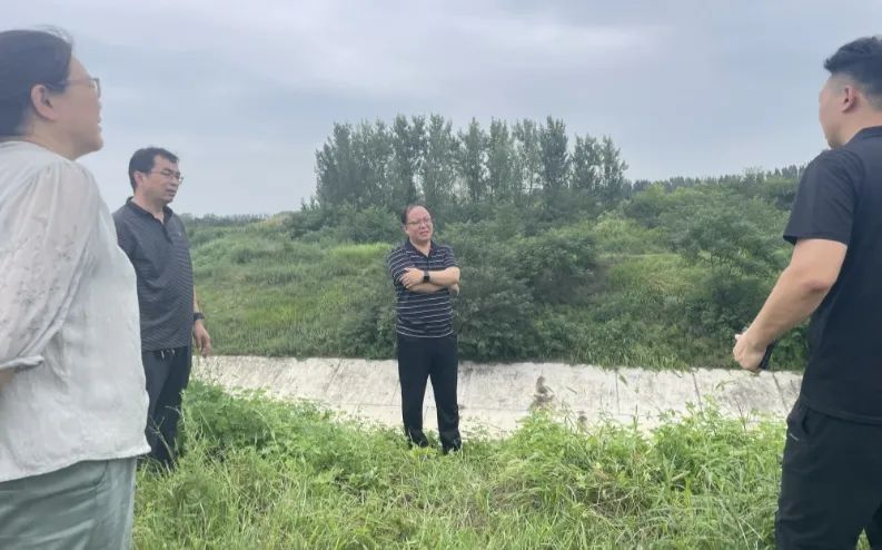 杨锋德局长率队赴潘河流域现场调研农村生活污水治理工作