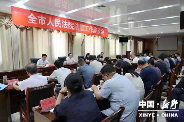 全市人民法院法庭工作会议在新野县人民法院召开
