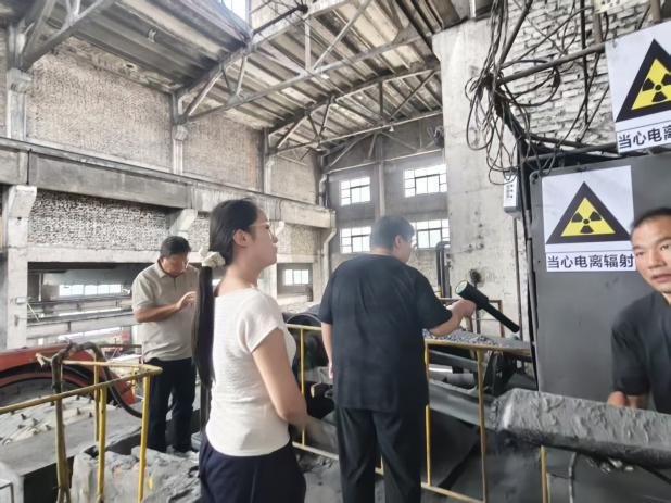 市生态环境局到桐柏县开展辐射安全专项检查工作