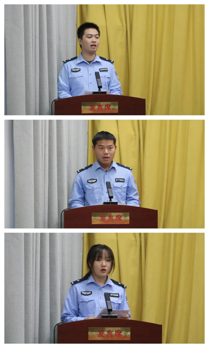 宛城公安：新警述职“交答卷” 严把队伍建设“入门关”