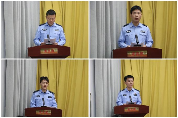宛城公安：新警述职“交答卷” 严把队伍建设“入门关”
