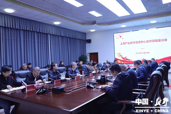 上海产业合作促进中心与新野合作项目座谈会召开