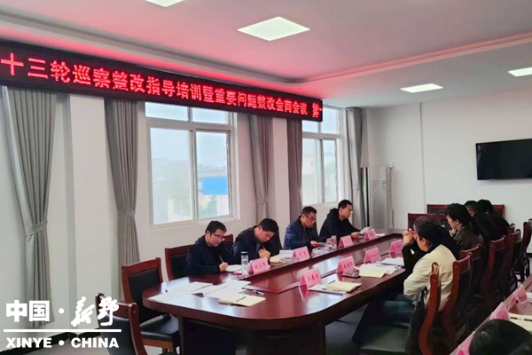 县委第十三轮巡察整改集中培训会召开