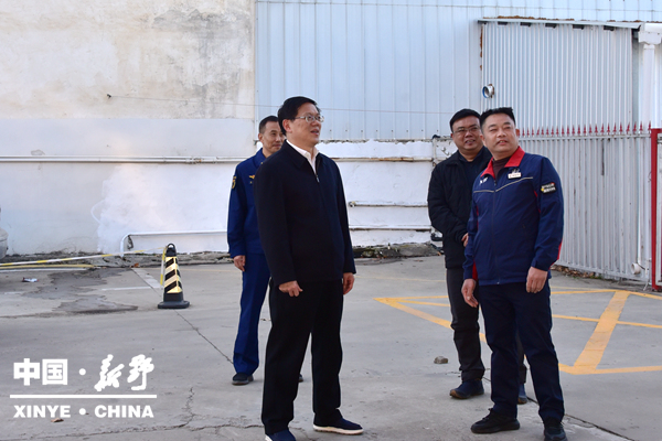 县委书记赵红亮调研指导安全生产工作