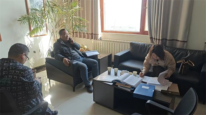 官庄工区城乡管理和环境保护局强化重污染天气应急减排核查工作