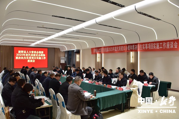 县人大常委会视察2025年度代表重点建议办理及票决民生实事项目实施工作完成情况