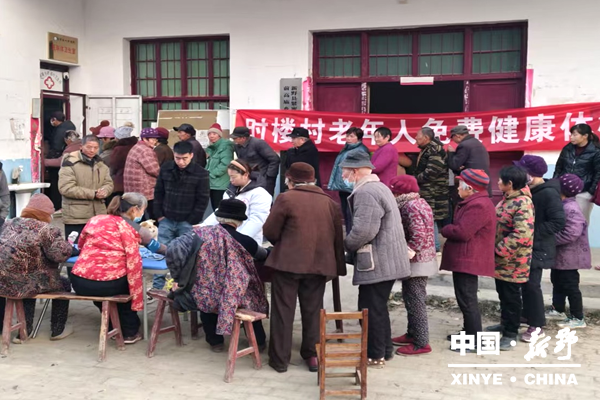 前高庙乡时楼村：免费体检惠民生 健康守护更暖心