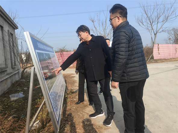 示范区：党工委主要负责同志到新店乡调研