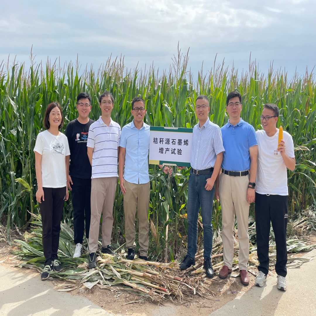 探索秸秆高值化利用新路径 微量“闪速石墨烯”可助作物增产