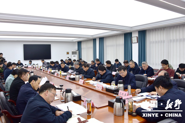 新野县委常委会（扩大）会议学习习近平重要文章《扩大内需是战略之举》