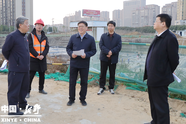 县委书记赵红亮、县政府县长李文鹏调研重点项目建设情况