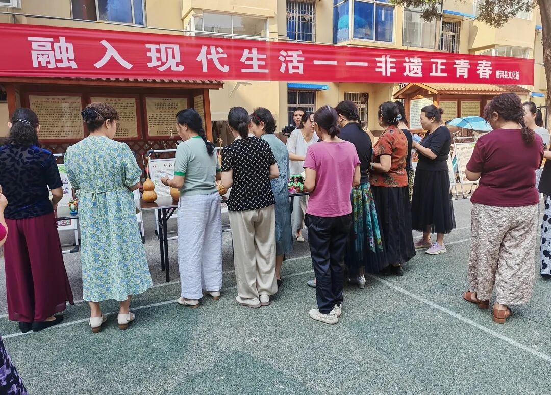 唐河县文化馆文化和自然遗产日活动：“融入现代生活——非遗正青春”