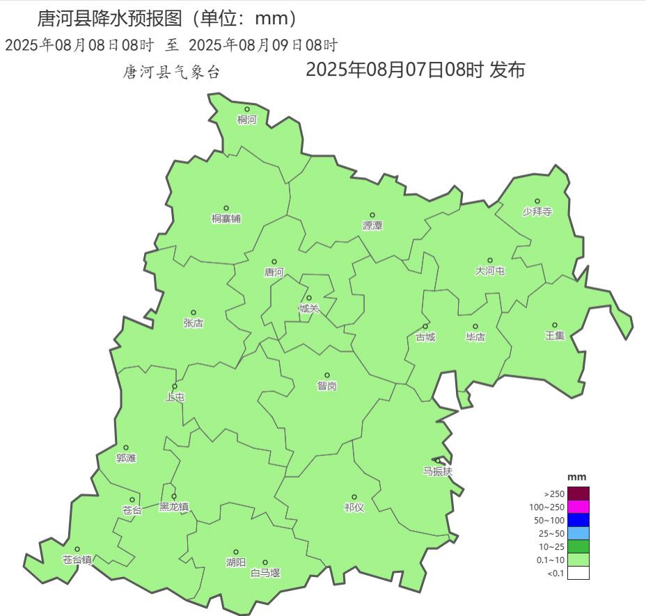 未来几天我县多对流性降水雨量分布不均 需关注局地强降雨风险