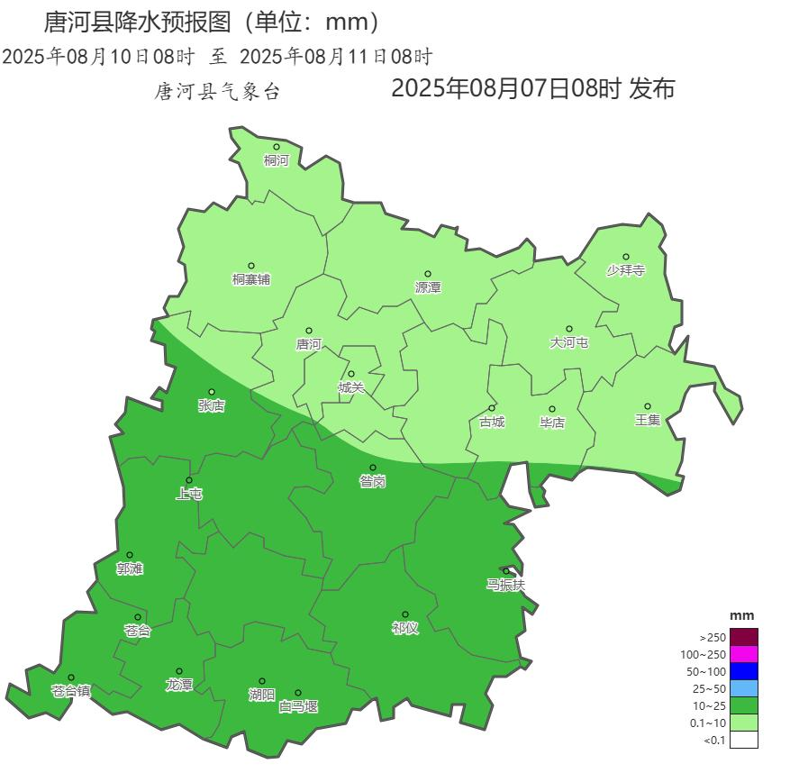 未来几天我县多对流性降水雨量分布不均 需关注局地强降雨风险