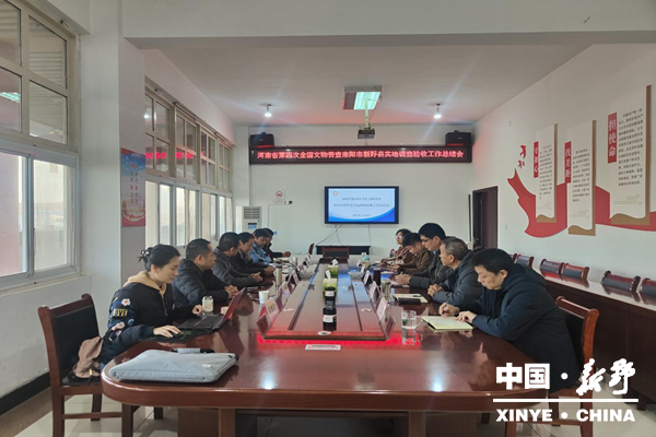 新野县顺利通过第四次全国文物普查实地调查验收