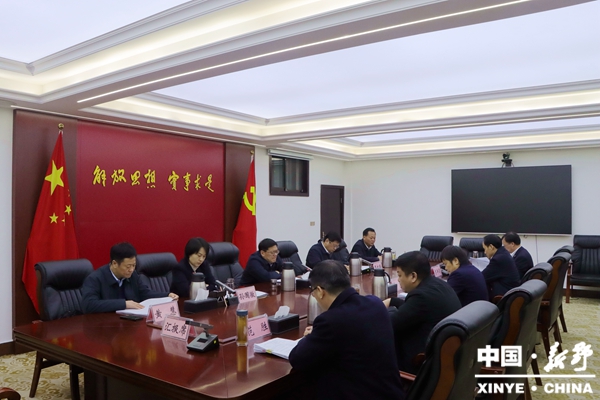 新野县委常委会会议研究“乡院县管”改革、文化和旅游发展等重点工作