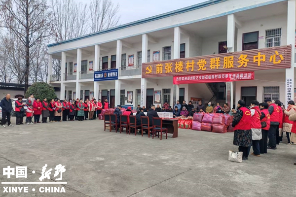 前高庙乡：情系桑梓暖寒冬 爱心慰问传温情