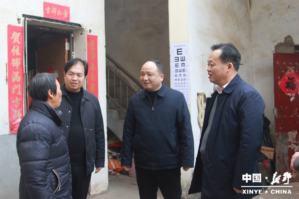 新野县“四家”班子开展2026年春节前夕走访慰问活动