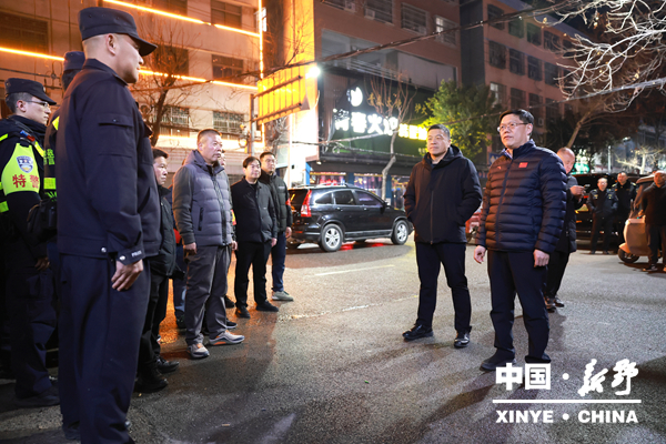 县委书记赵红亮督导春节期间烟花爆竹禁燃禁放联防联控工作情况