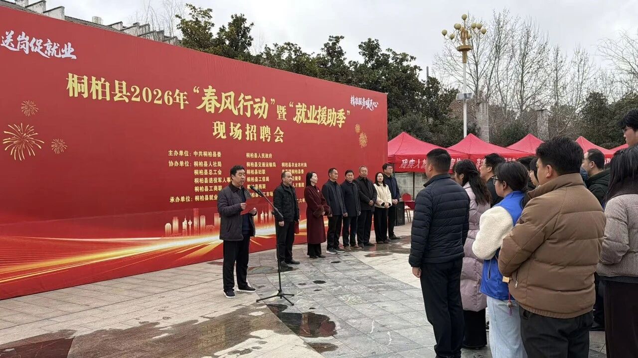 桐柏县举办2026年“春风行动”暨“就业援助季”现场招聘会 桐柏县举办2026年“春风行动”暨“就业援助季”现场招聘会