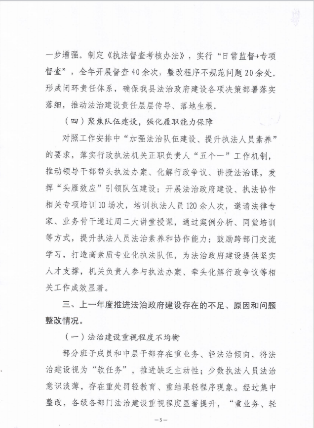 新野县城市管理局关于2025年法治政府建设情况的报告