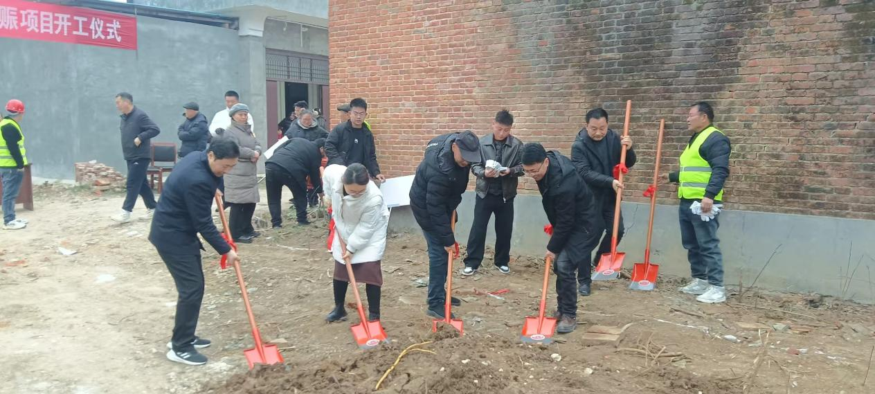 以工代赈促增收 乡村振兴添动能—镇平县王岗乡2026年农村道路以工代赈项目正式开工