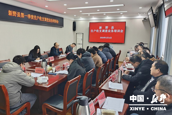 县统计局召开住户收支调查业务培训会 县统计局召开住户收支调查业务培训会