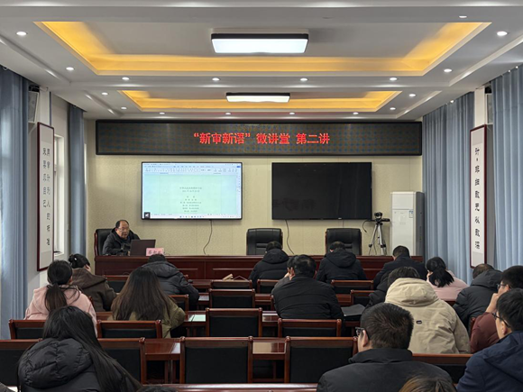 新野县审计局：审计微讲堂，质效新提升