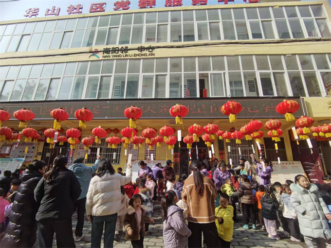 区枣林街道：元宵猜灯谜 居民乐融融