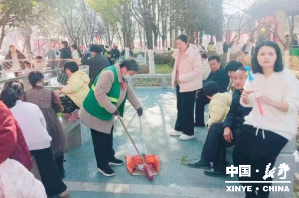 县园林中心全力保障春风绿地新春系列活动圆满落幕