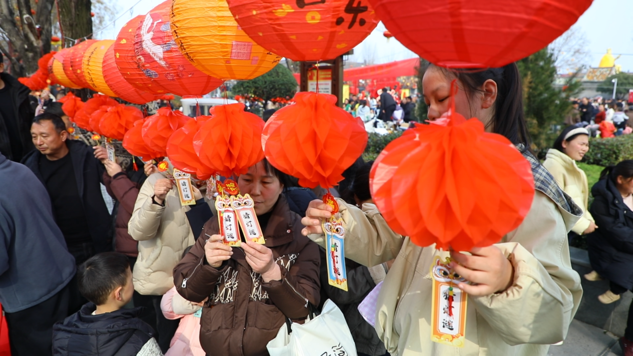 社旗县举行2026年元宵节灯谜竞猜活动