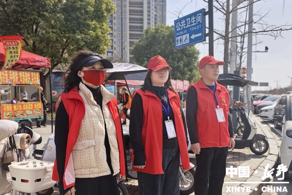 汉城街道：郁金花开正艳 志愿服务当绿叶