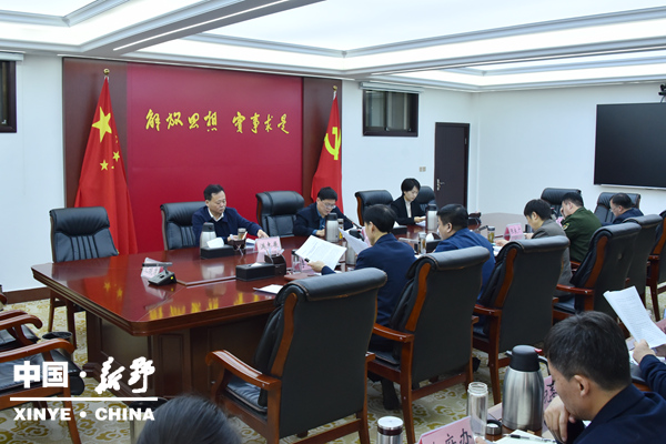 新野县委常委会会议学习习近平总书记在河北雄安新区考察时的重要讲话精神