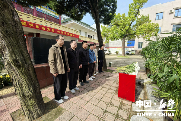 县退役军人事务局举行清明祭扫活动