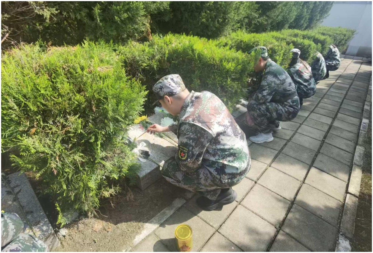 缅怀英烈 铭史奋进 宛城区积极组织退役军人学雷锋志愿者开展清明祭扫志愿服务活动