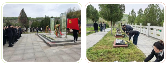 市生态环境局开展“清明祭英烈”主题党日活动