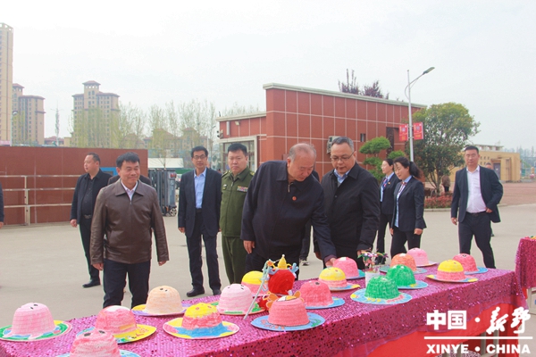 新野县“雷锋学校”暨“学雷锋 争做美德少年教育践学基地”授牌仪式