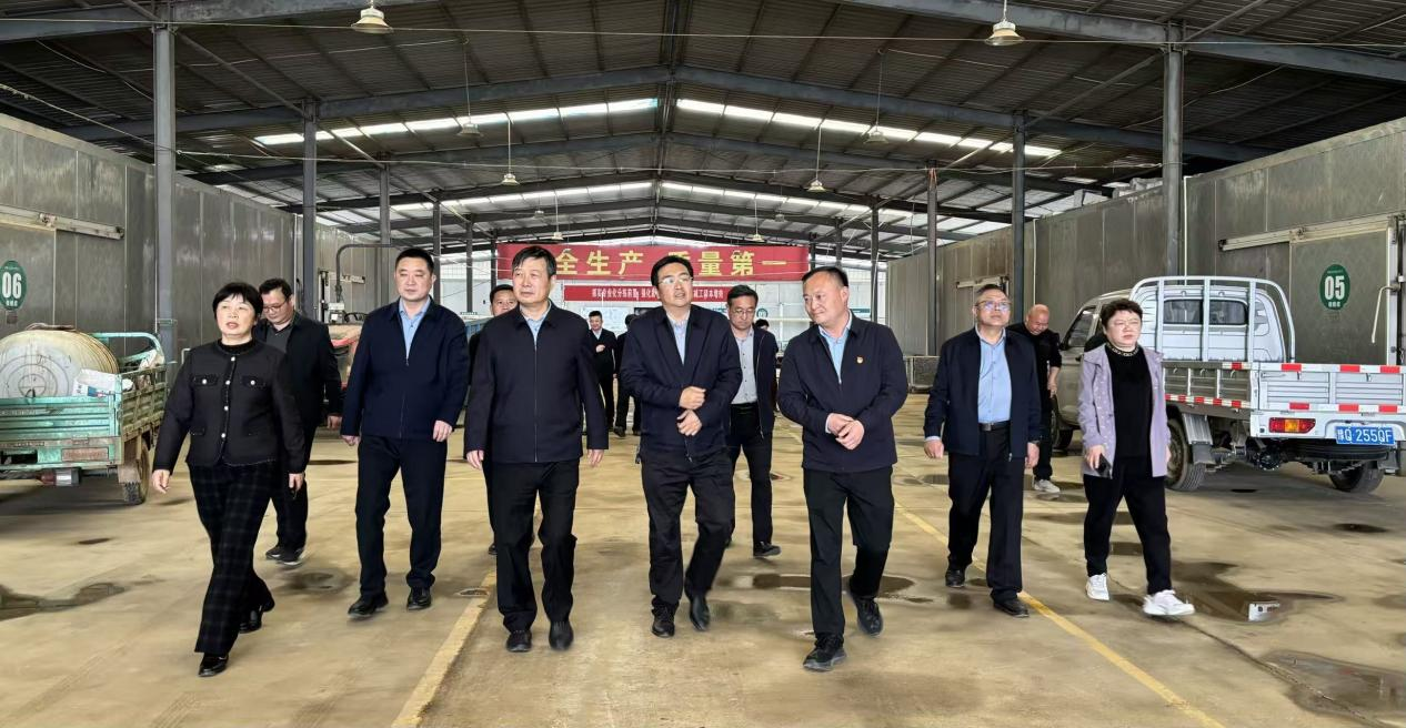 市政协到社旗县调研智慧农业发展情况