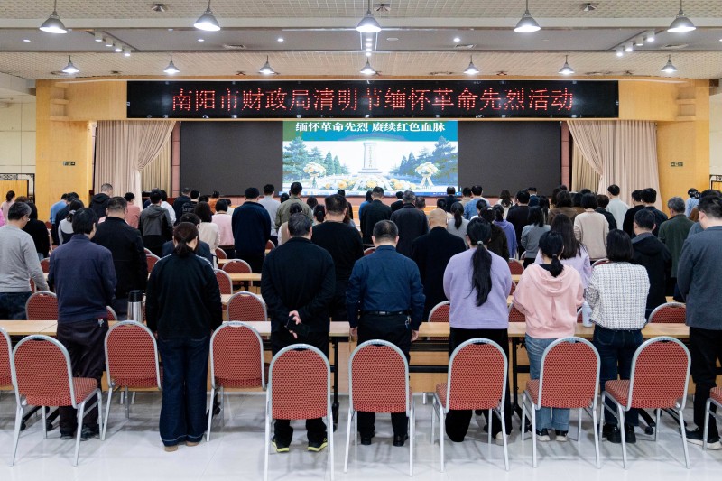 南阳市财政局组织开展清明节缅怀革命先烈观影主题活动 南阳市财政局组织开展清明节缅怀革命先烈观影主题活动