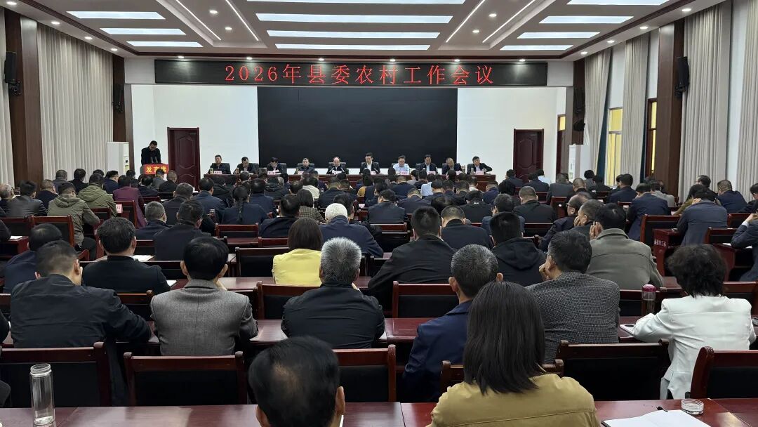 内乡县委农村工作会议召开