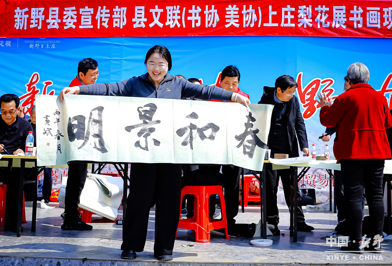 梨云漫野·雪染上庄 梨云漫野·雪染上庄