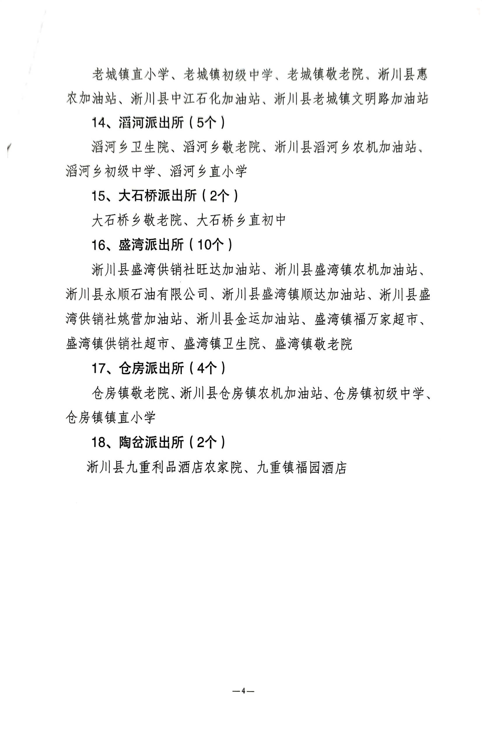 关于调整三级消防安全重点单位的通知