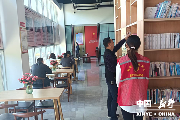 汉城街道书香润街居 阅读赋新能