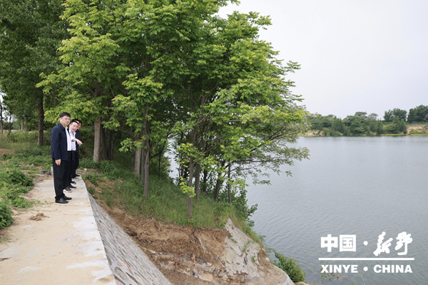 县政府县长李文鹏调研安全生产和防汛抗旱工作