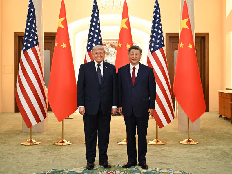 习近平为美国总统特朗普举行欢迎宴会 习近平为美国总统特朗普举行欢迎宴会