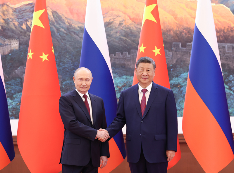 习近平同俄罗斯总统普京会谈 习近平同俄罗斯总统普京会谈